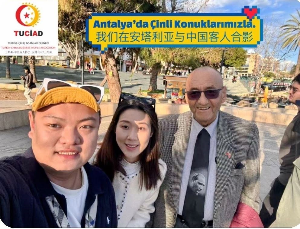Antalya’da Çinli Konuklarımızla